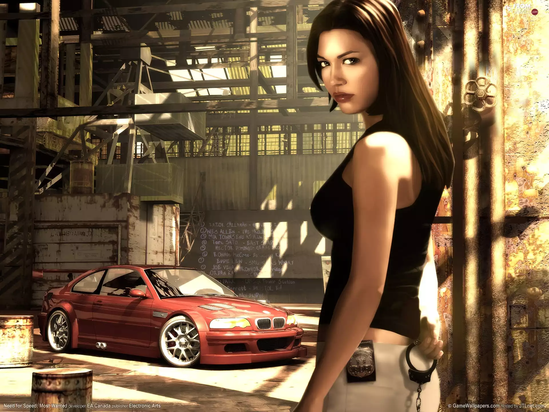 Need For Speed Most Wanted, Automobile, BMW, Women