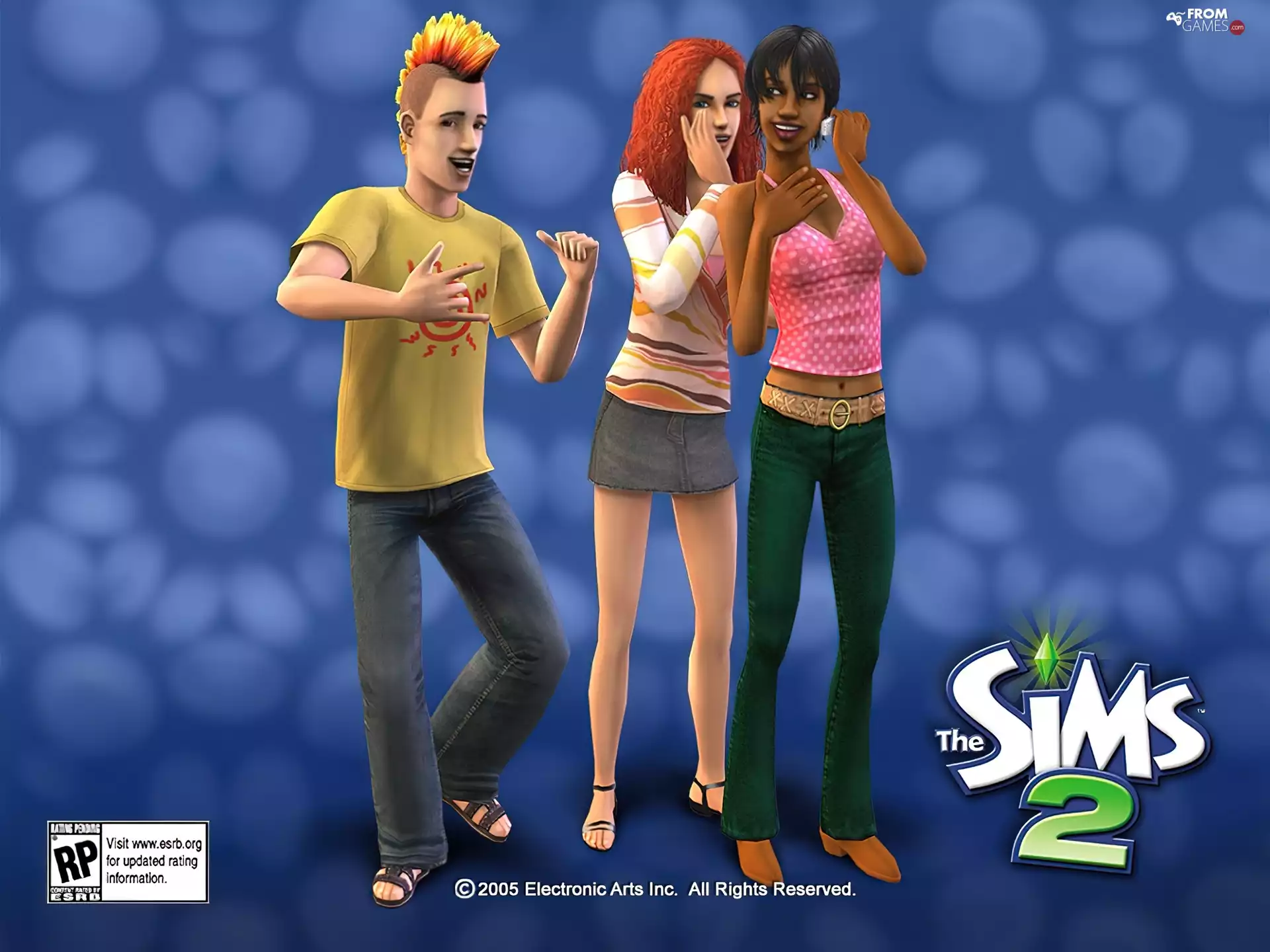 The Sims 2, Womens, a man, Two