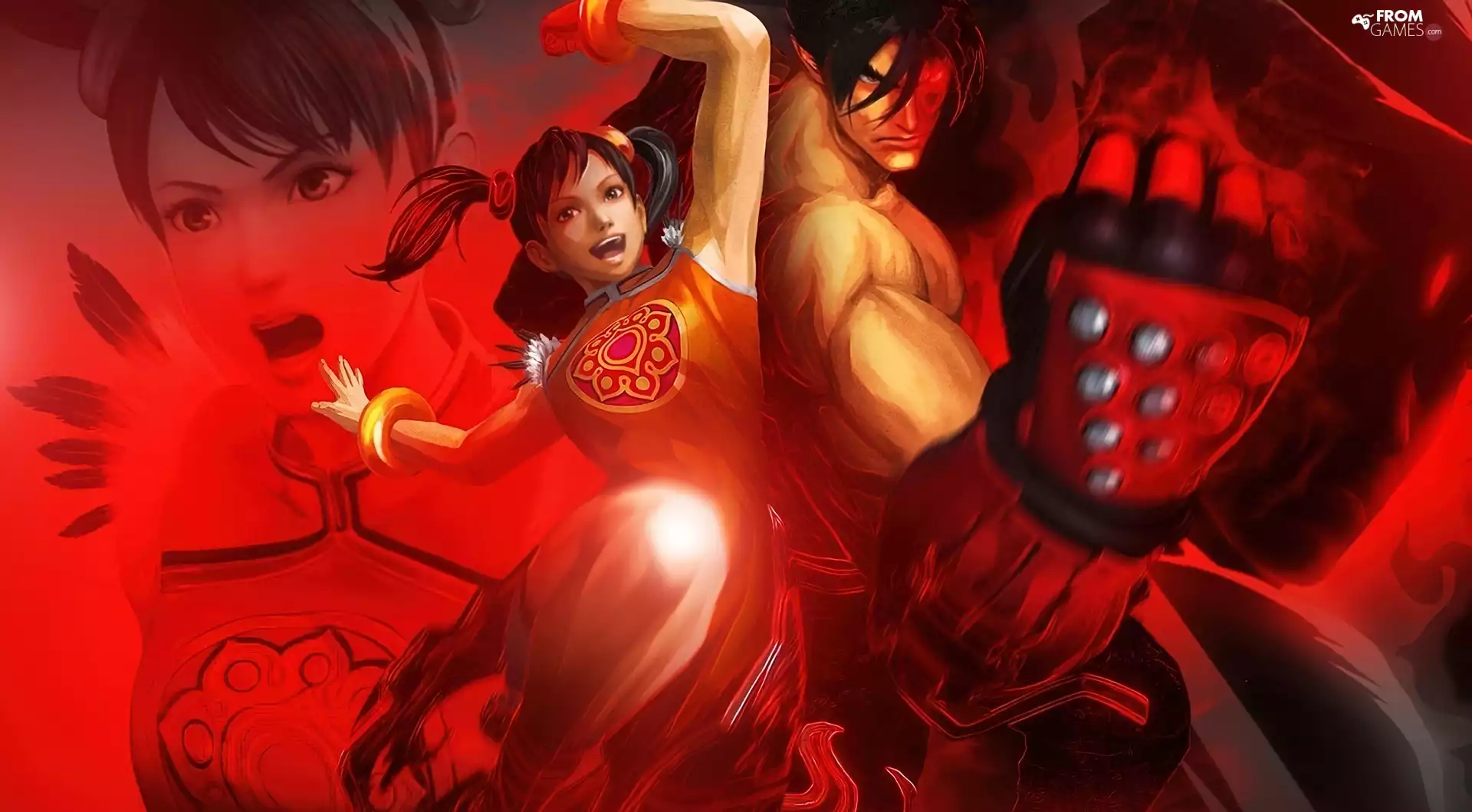 Jin Kazama, Street Fighter X Tekken, Ling Xiaoyu