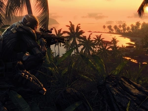 Crysis 3, Weapons, Plants, soldier