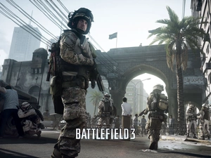 Battlefield 3, Weapons, Street, soldiers