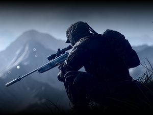 Battlefield 4, sniper, Mountains, soldier