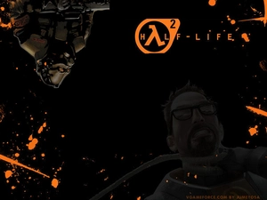 Half Life 2, a man, form, Glasses