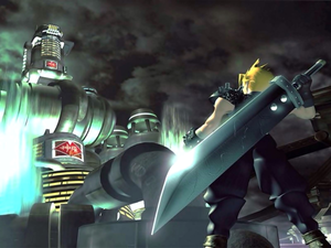 sword, Robot, form, a man, Final Fantasy