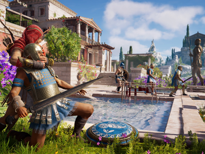 game, Characters, Greece, Assassins Creed Odyssey