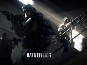 Screeny, Battlefield 3, soldiers, game