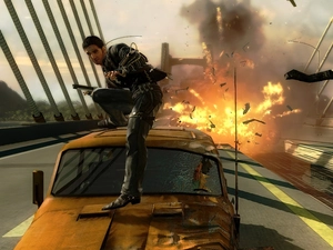 Just Cause 2, by, bridge, escape