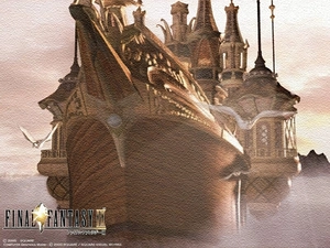 Ship, Final Fantasy, Castle