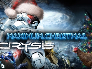 christmas tree, Crysis, christmas