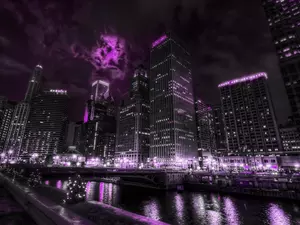 Saints Row 4, City at Night, game