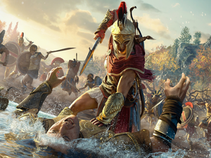 form, Kassandra, Assassins Creed Odyssey, Fight, game