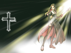 Ragnarok, Cross, Women, spear, form