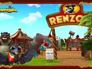 crow, game, Two cars, Renzo Town, Farmerama, Hat, bears