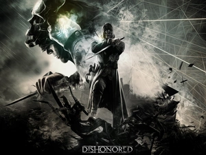 dishonored, dagger, Cloak, a man