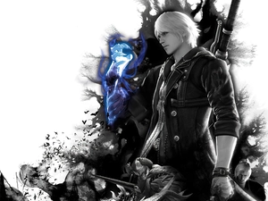 hand, Devil May Cry, Blue
