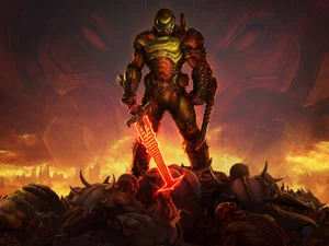 fighter, game, Doom Eternal