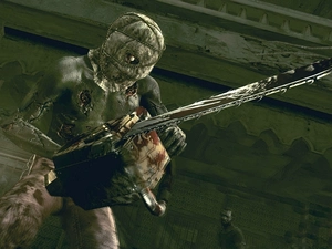 Resident Evil 5, monster, saw