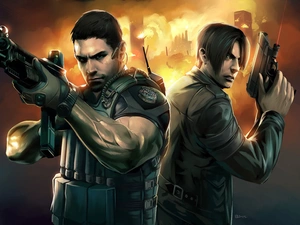 Resident Evil, Characters, Weapons, Two