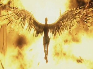 Deus Ex, flight, angel, wings