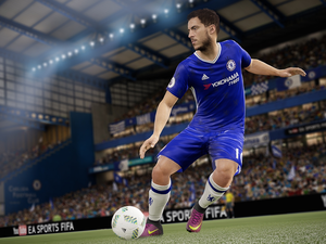 game, Fifa 17, Eden Hazard, Real Madrid, footballer