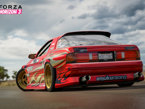 game, Automobile, Red, Forza Horizon 3