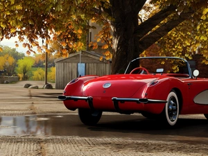 Chevrolet Corvette, 1960, Forza Horizon 4, Red, game