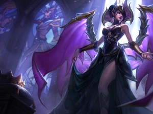 Morgana, Fallen Angel, League Of Legends, form, game