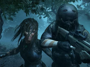 game, Lara Croft, soldier, Shadow of the Tomb Raider