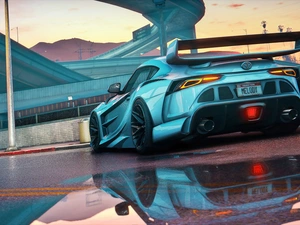 game, GTA 5, Toyota Supra, Grand Theft Auto V