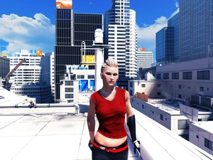 girlfriend, Mirrors Edge