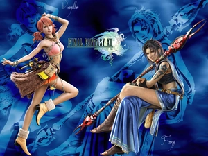 Two, Final, fantasy, Girls