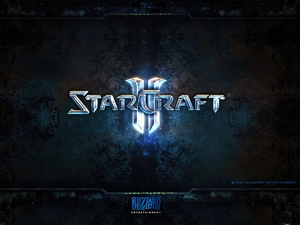 Starcraft 2, logo, graphics
