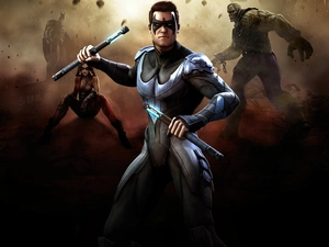 Solomon Grung, Nigtwing, Harley Quin