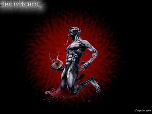 graphics, fantasy, monster, Heart, the witcher