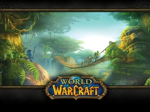 World of Warcraft, jungle, fantasy, bridge