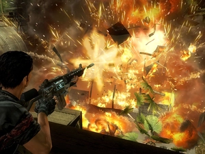 Villages, Just Cause 2, firing