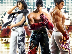 Kazuya Mishima, Jin Kazama, Jun Kazamam