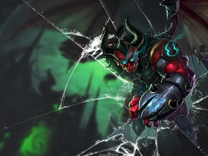 Of, Gatekeeper, Cracked, League, Galio, Legends, screen