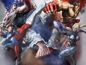 Nina Williams, Kazuya Mishima, ryu, Chun-Li, Street Fighter X Tekken