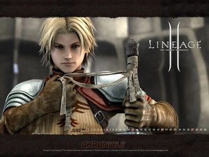 sword, a man, Lineage 2, form