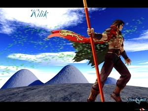 Soul Calibur, a man, Mountains, form