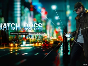 Watch Dogs, a man