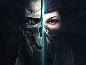 Corvo, Emily Kaldwin, Mask, Women, Dishonored 2