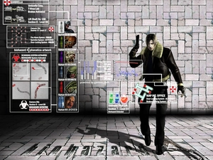 Games, Resident Evil, menu