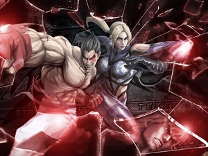 Nina Williams, Street Fighter X Tekken, Kazuya Mishima