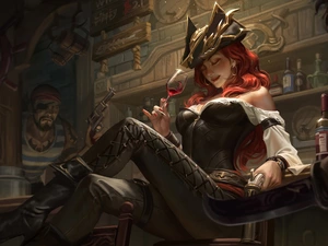 Miss Sarah Fortune, Bounty hunter, League Of Legends, form, Games