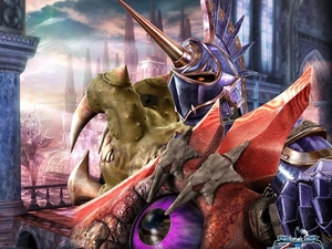 Soul Edge, Castle, monster, Nightmare, Soul Calibur