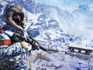 Far Cry 4, Mountains, form, winter