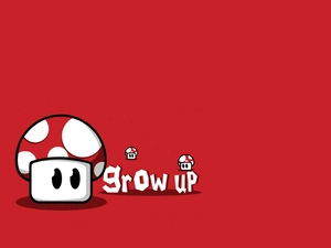 Mario Bros, Red, mushroom