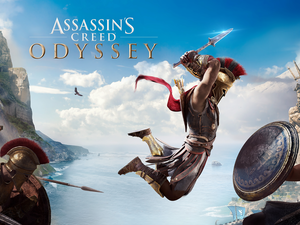 poster, Assassins Creed Odyssey, Alexios, game